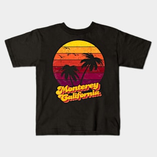 Monterey California Kids T-Shirt